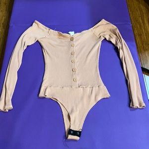 Fashion Nova Pink Bodysuit